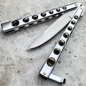 5,25 Zoll geschlossenes Helix-Butterfly-Balisong-Messer – Bild 9