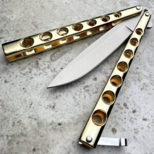 5,25 Zoll geschlossenes Helix-Butterfly-Balisong-Messer – Bild 5