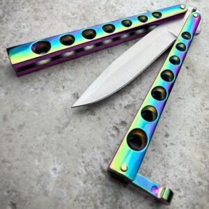 5,25 Zoll geschlossenes Helix-Butterfly-Balisong-Messer – Bild 4