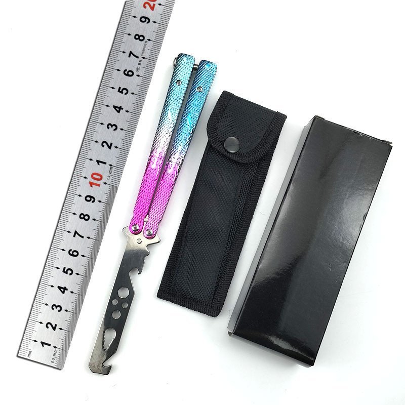 O1CN01Lvxkga24jAFGDJpbW_2218296487426-0-cib.jpg Butterfly bungsmesser Eisblume ungeschrft tragbar ausgefallen Outdoor – Bild 1