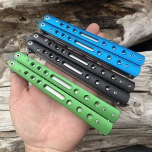 Balisong Schmetterlingskamm, Outdoor-Camping-bungskamm, Kugellager, bungswerkzeuge, Schmetterlingskamm – Bild 6