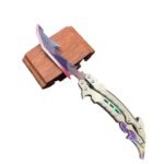 Call of Duty Spiel Peripheriegert Blitz Flamme Schatten Metall Butterflymesser ungeschrft