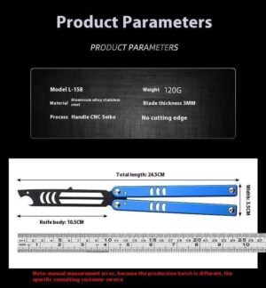 Aluminiumgriff mit integriertem CSGO-Peripheriegert Butterfly Trainer – Bild 4