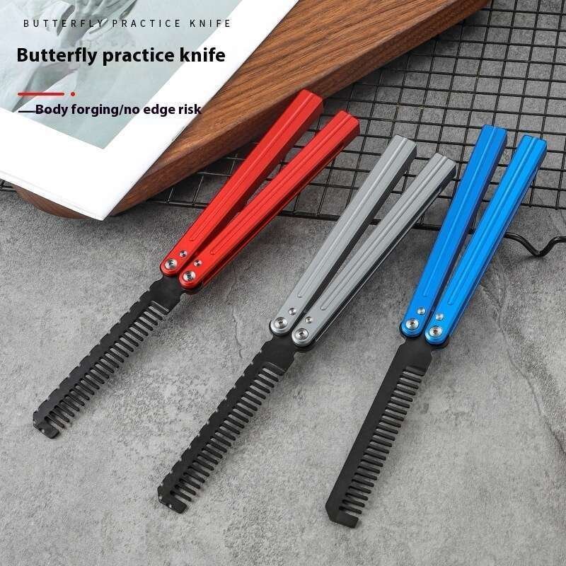 e434542a-4f42-4abe-9e57-6384fd05128e.jpg Edelstahlkamm, Aluminiumgriff, bungs-CSGO – Bild 1