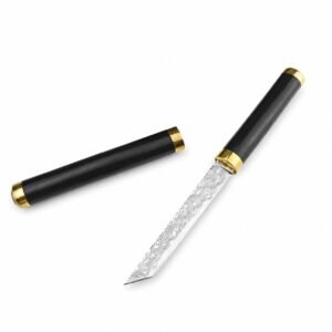 (D89) Der magische Medizinpinsel ist ein großartiges Damastmesser mit fester Klinge