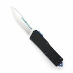 CobraTec Direct Jump Special Edition OTF-Messer mit schwarzem Griff