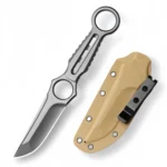 Outdoormesser hohe Härte scharfes gerades Messer Skelettmesser